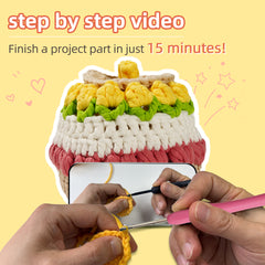 Tulip Box Crochet Kit