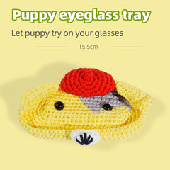 Crochet Pooch Eyeglass Case