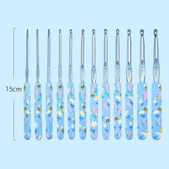 Kynova Multi-Sized Crochet Hook Set(Floral Pattern)