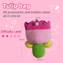 Tulip Bag Crochet Kit
