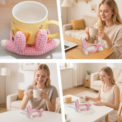 Crochet Bunny Storage Box