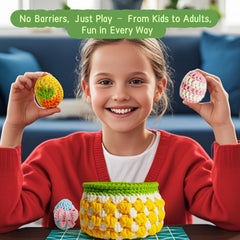 Easter Eggs & Basket Crochet Kit