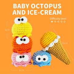 Baby Octopus and Ice-cream