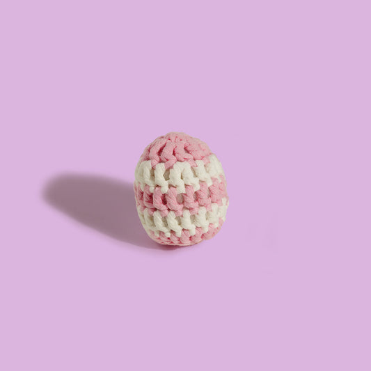 cover image of Free pattern-Easter striped egg
