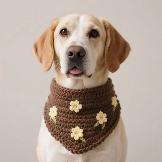 Why Crochet a Drool Bib for Your Pet?