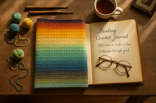 Discover how one crocheter turned grief into a daily ritual by stitching one row a day for a year. A powerful, emotional story of healing, memory, and how yarn became a silent journal through loss.