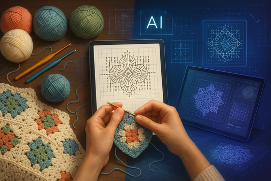 Curious how AI is changing crochet? Discover how modern tools are helping makers design patterns, generate charts, and explore creative possibilities with technology.