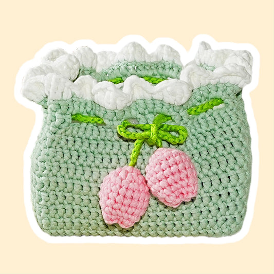 Cover Image of Free Pattern-Tulip Tissue box