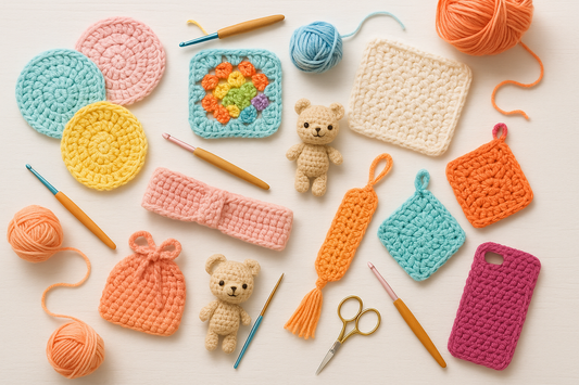 Easy Crochet Projects for Beginners: Ideas You Can Actually Finish