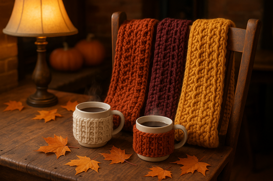 Get inspired by Stars Hollow charm with cozy crochet projects